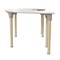 Flash Furniture 29.5 in W, 59 in L, 23 in H, Beechwood, Birch Plywood, Steel, Beech/White MK-ME088020-GG - alternate 10